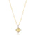 PRE ORDER: pave coin lady charm necklace