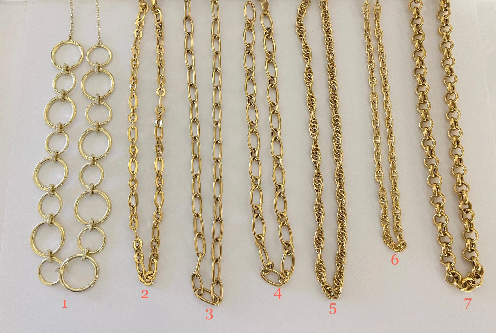 ela by ela rae oval & round chains