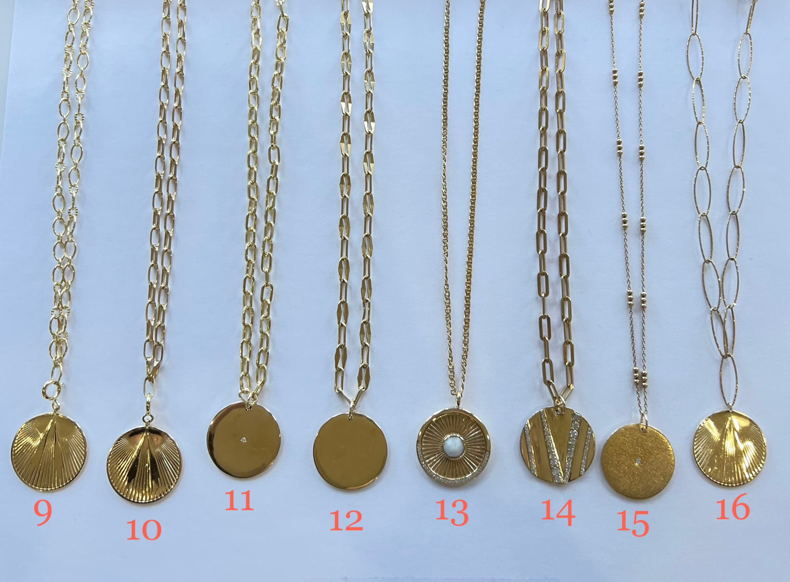 ela by ela rae medallion pendants