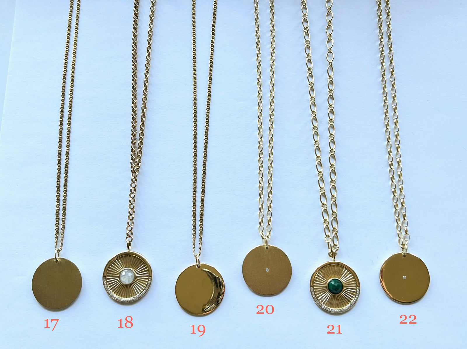 ela by ela rae medallion pendants