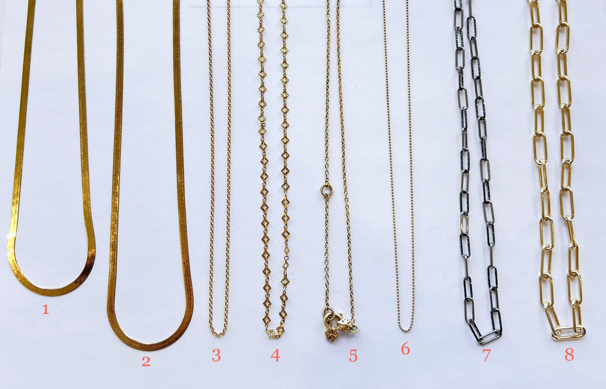 ela by ela rae single layer chains