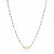 ela rae libi choker necklace iolite rainbow moonstone 14k yellow gold plate