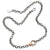 ela rae fallyn luxe necklace diamond 14k rose gold clasp sterling silver