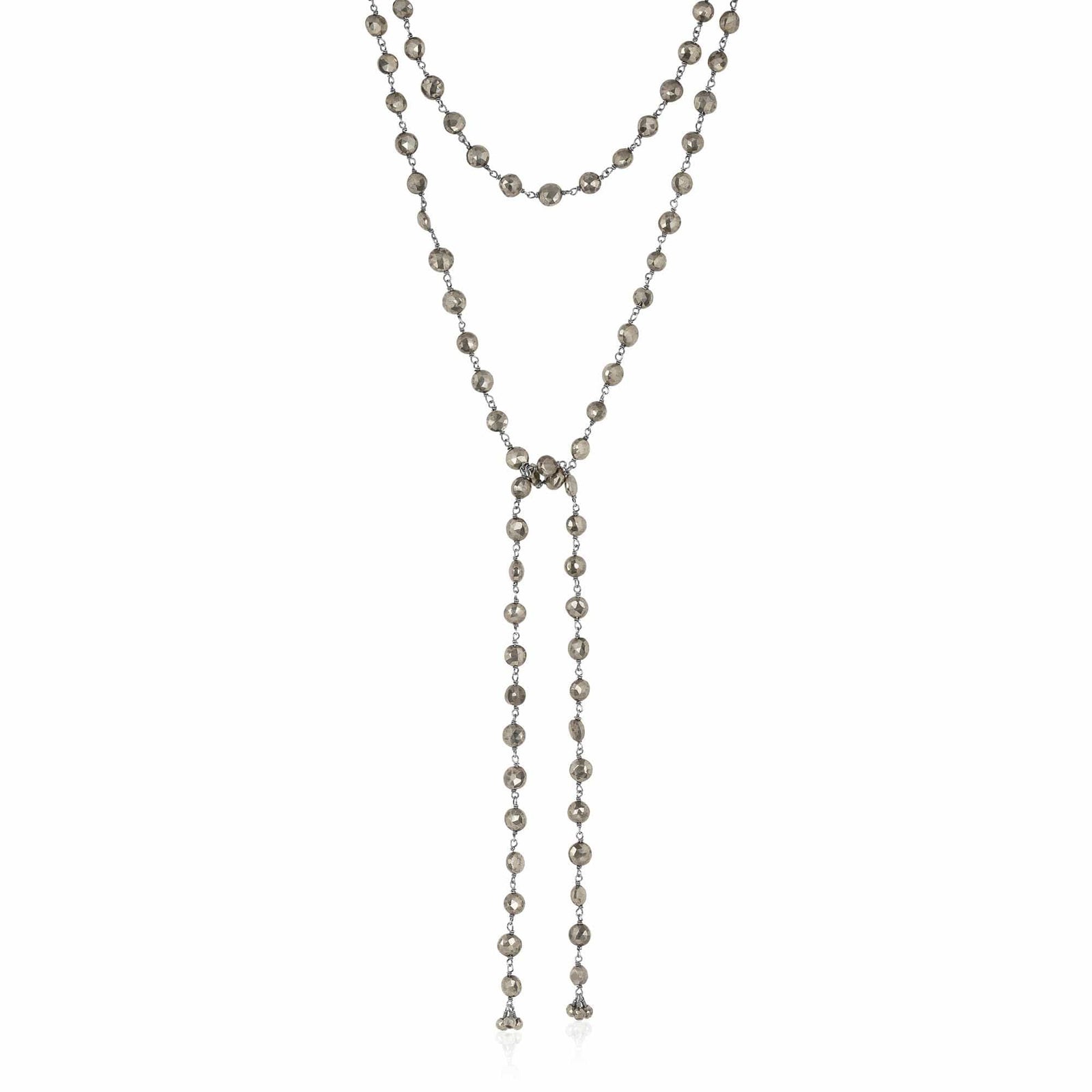 ela rae diana lariat labradorite 14k yellow gold plate