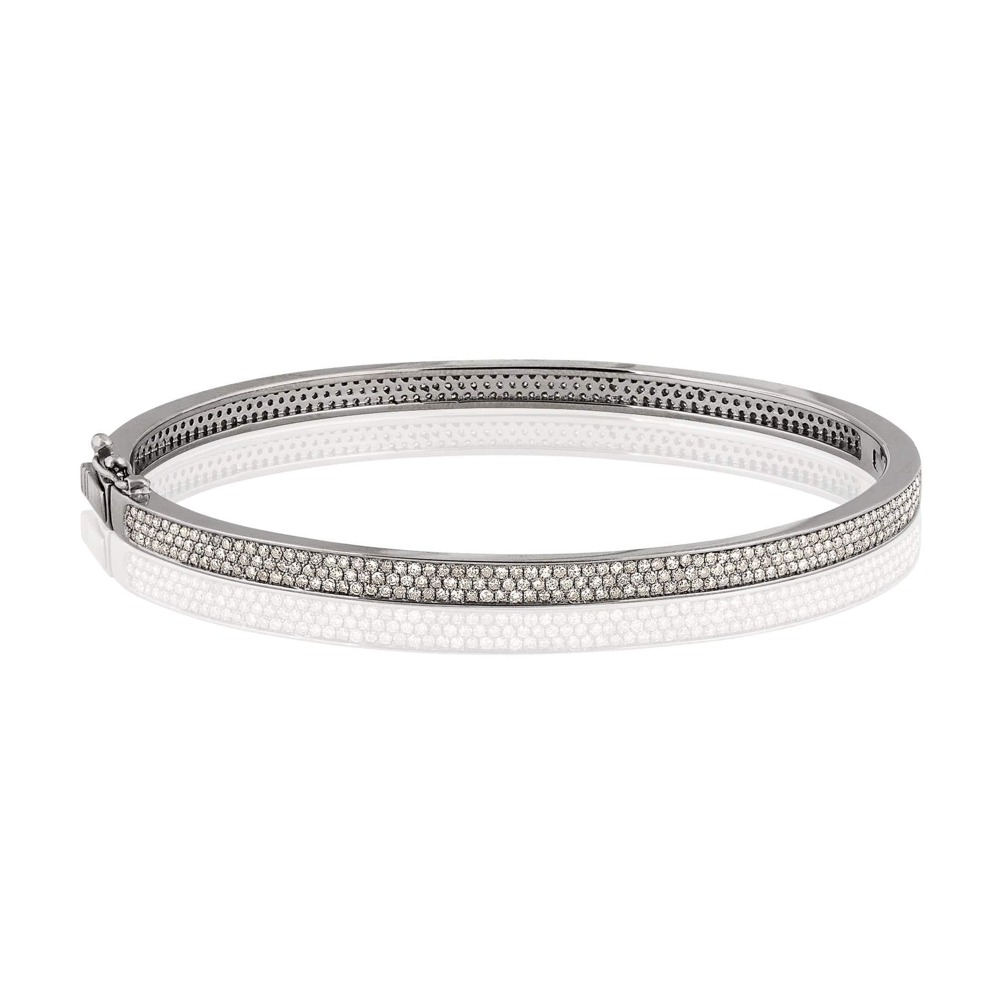 luna | triple row luxe bangle