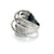 ela rae lara diamond luxe multi band sterling silver 