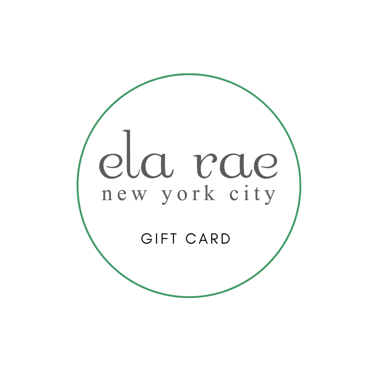 ela rae gift card