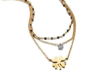 designer clover necklace