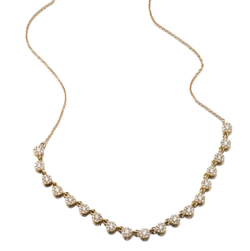 ela rae dina luxe diamond necklace 14k yellow gold