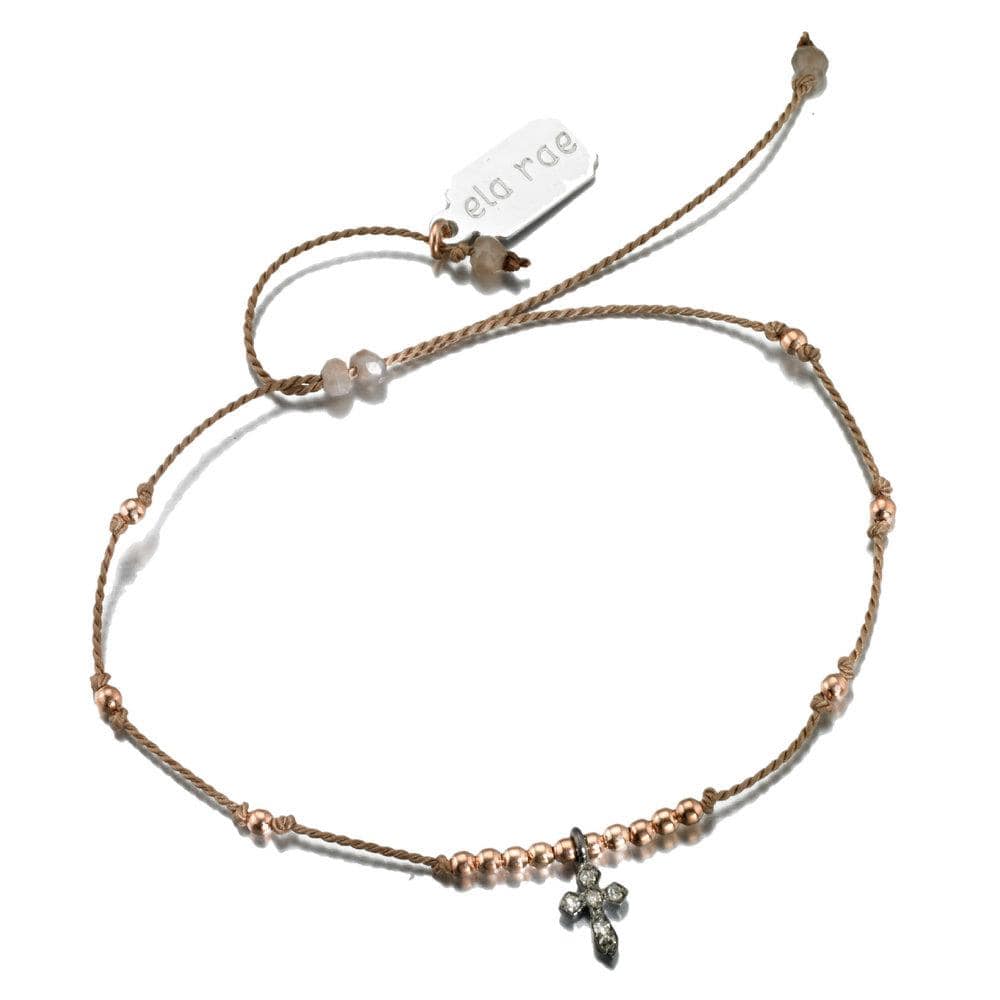 sylvie luxe | cross bracelet - ela rae