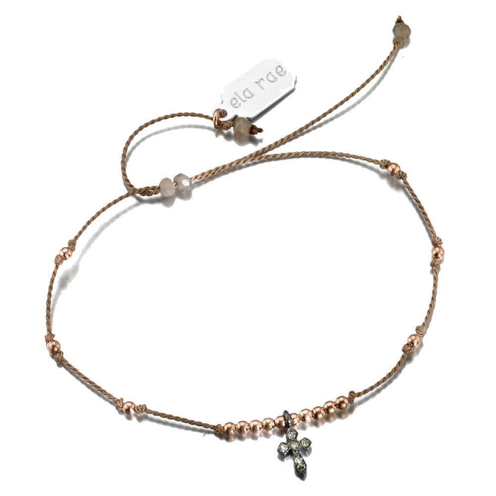 sylvie luxe | cross bracelet - ela rae