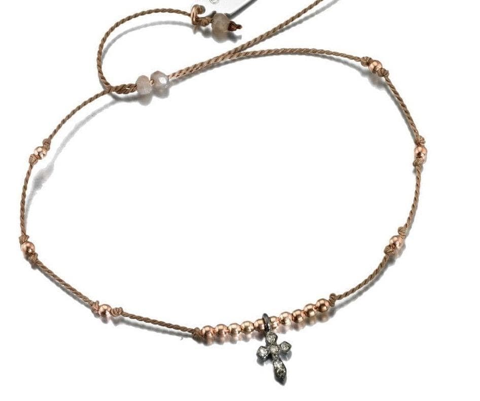 sylvie luxe | cross bracelet