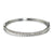 ela rae dina luxe bangle diamond sterling silver