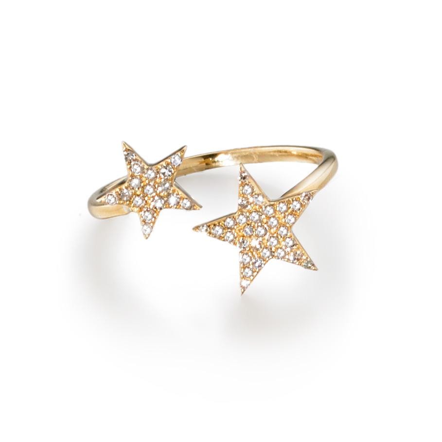star | open ring - ela rae