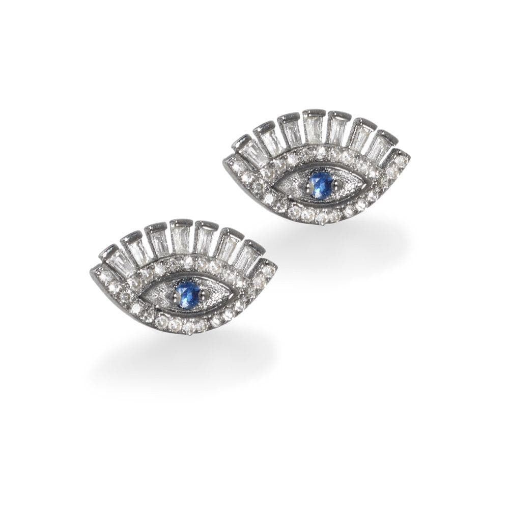 phoebe | baguette eye studs - ela rae