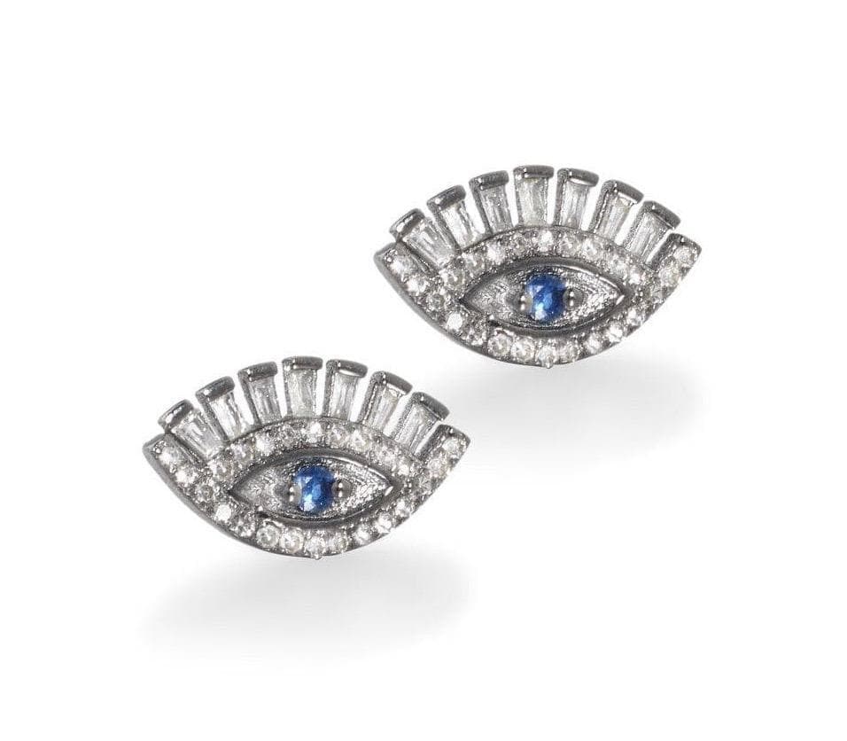 phoebe | baguette eye studs