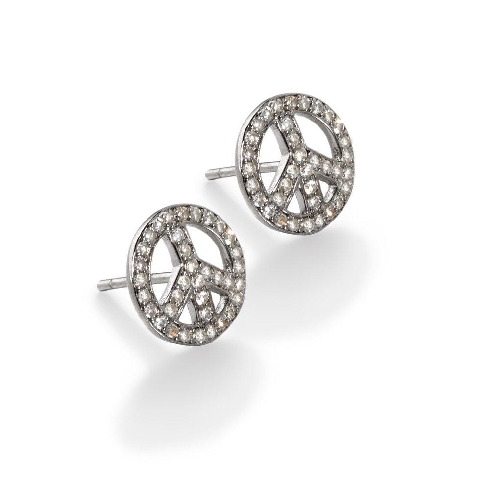 phoebe | peace studs - ela rae