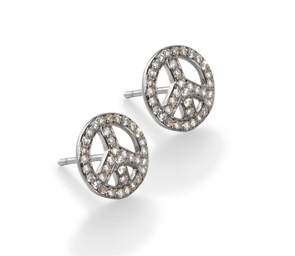 phoebe | peace studs - ela rae