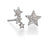 phoebe | mismatch star studs - ela rae