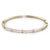 ela rae diana satellite bangle diamond 14k yellow gold