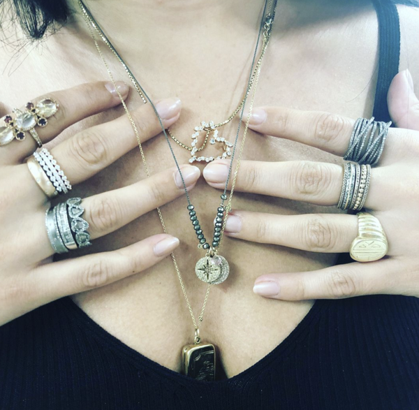 ela rae | lara luxe multi band | women’s designer fine jewelry
