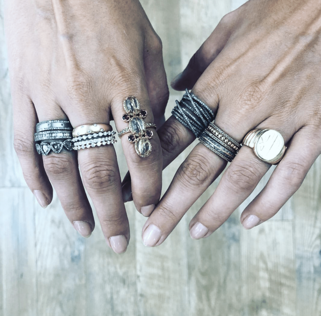 ela rae jessa diamond ring 14k rose gold