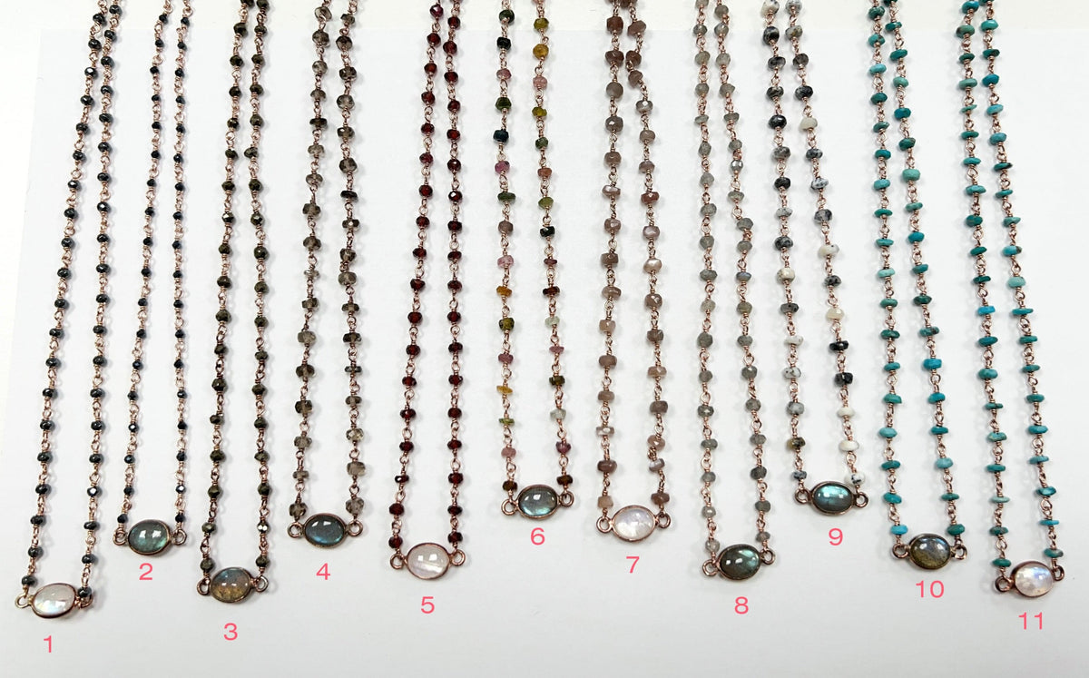 libi necklaces RG plate