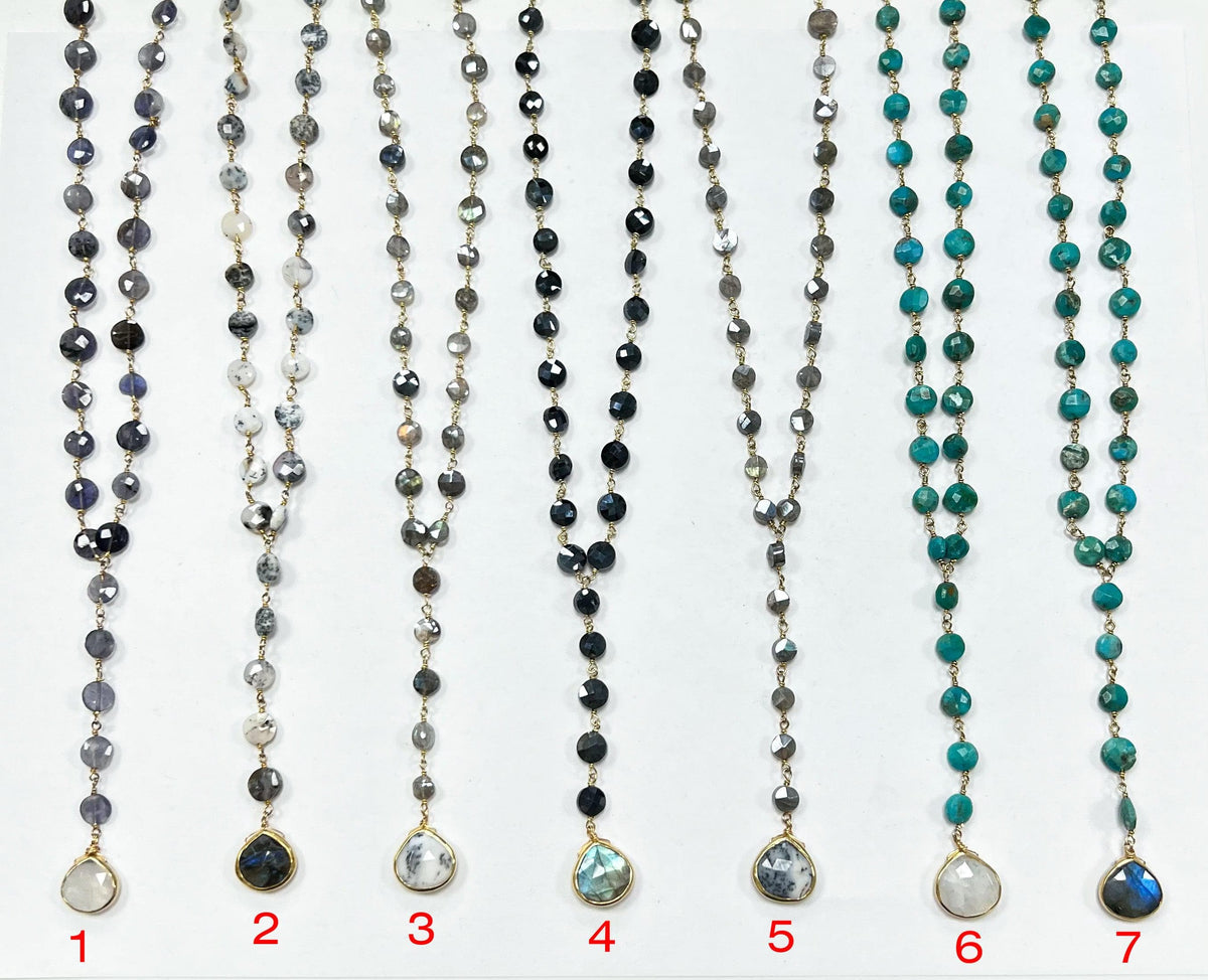 yaeli 14&quot; coin necklaces