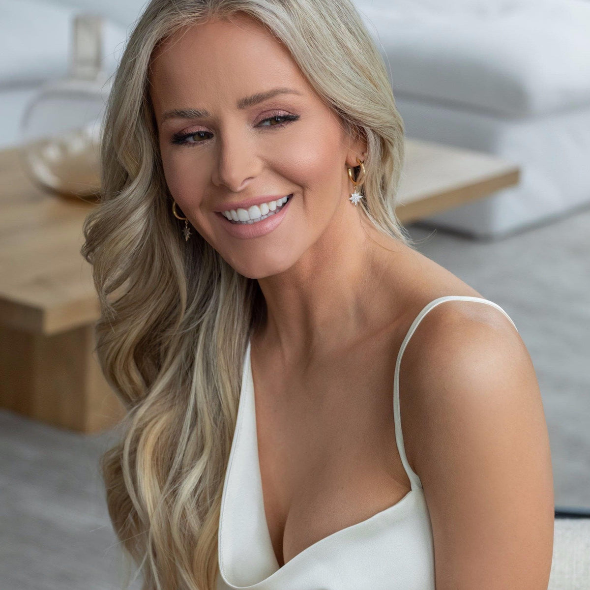 starburst drop earrings by ALR