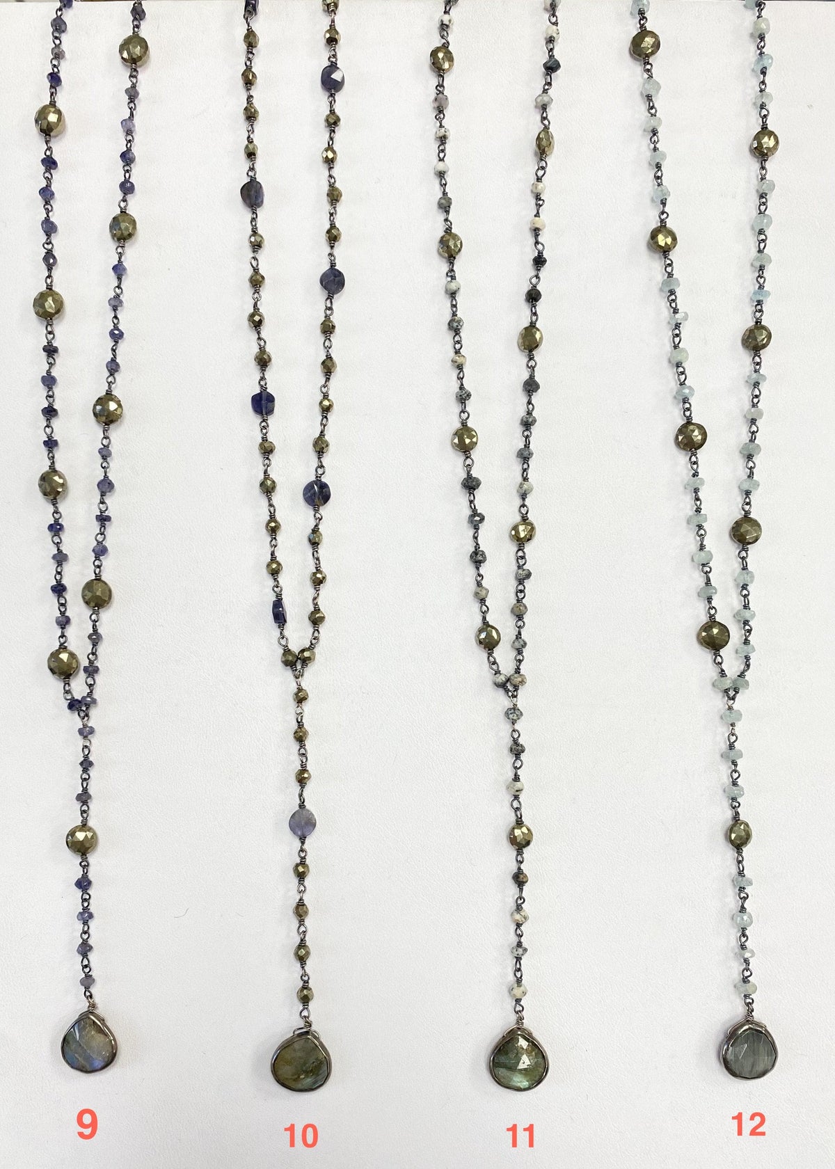 yaeli 14&quot; satellite necklaces