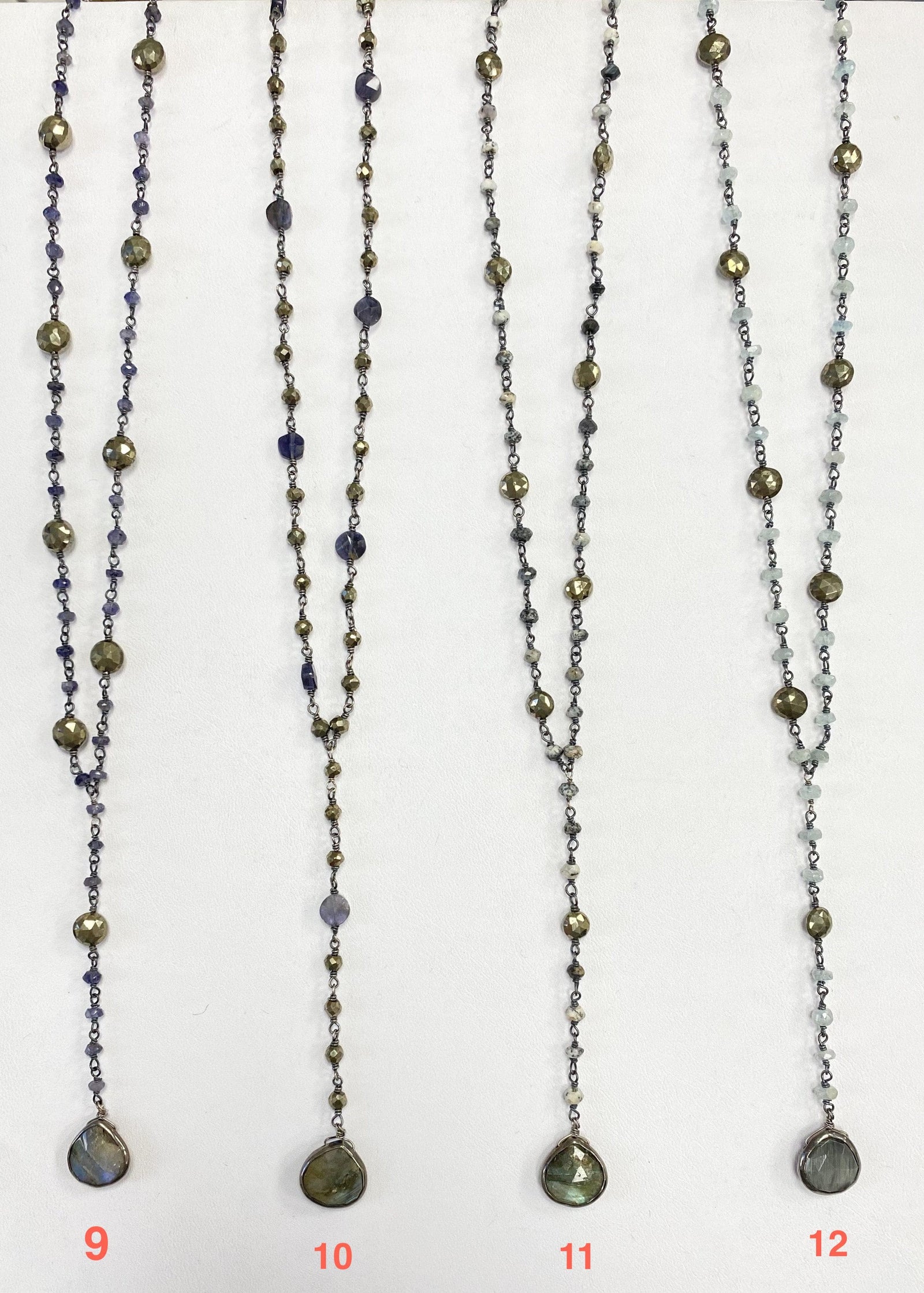 yaeli 14" satellite necklaces