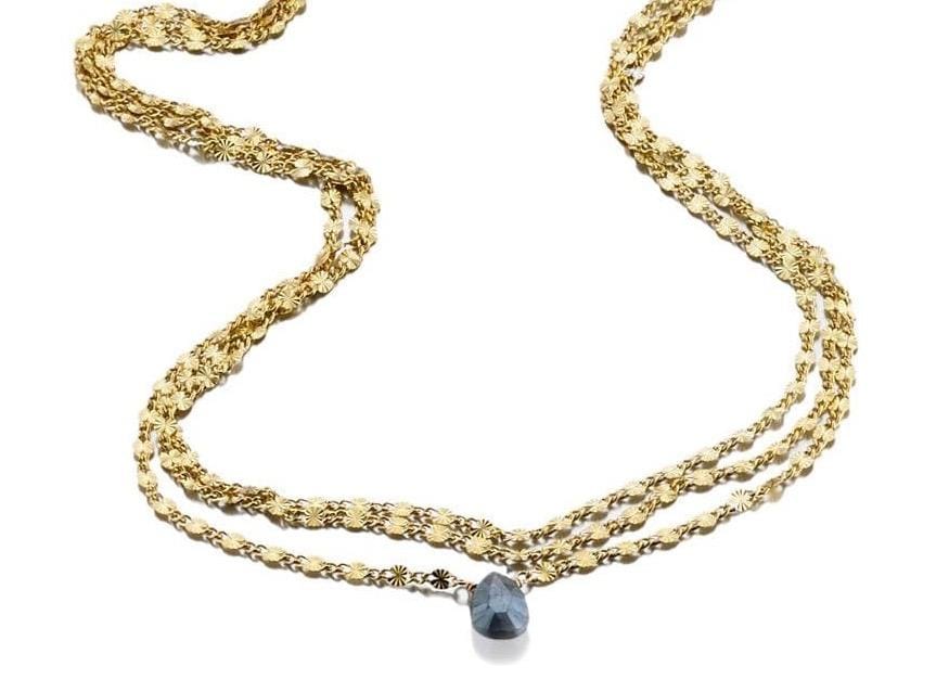 lina | triple stamp pendant