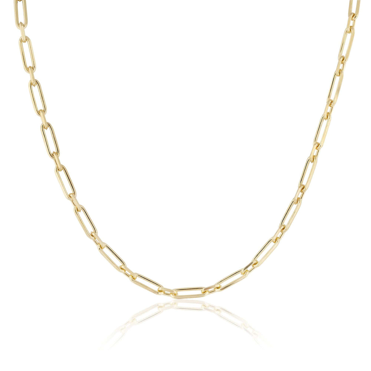 rectangle &amp; round chain