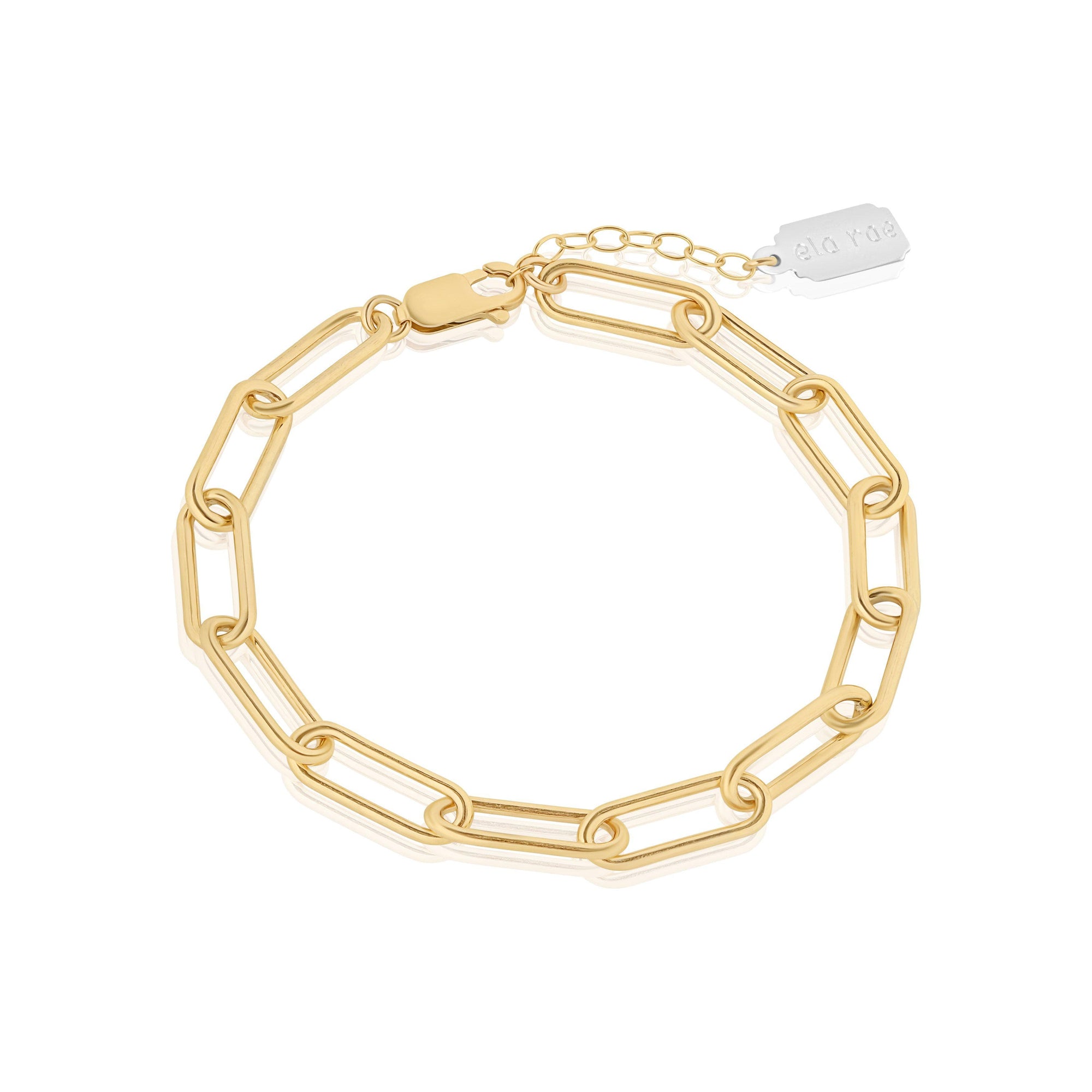 heavy rectangle bracelet