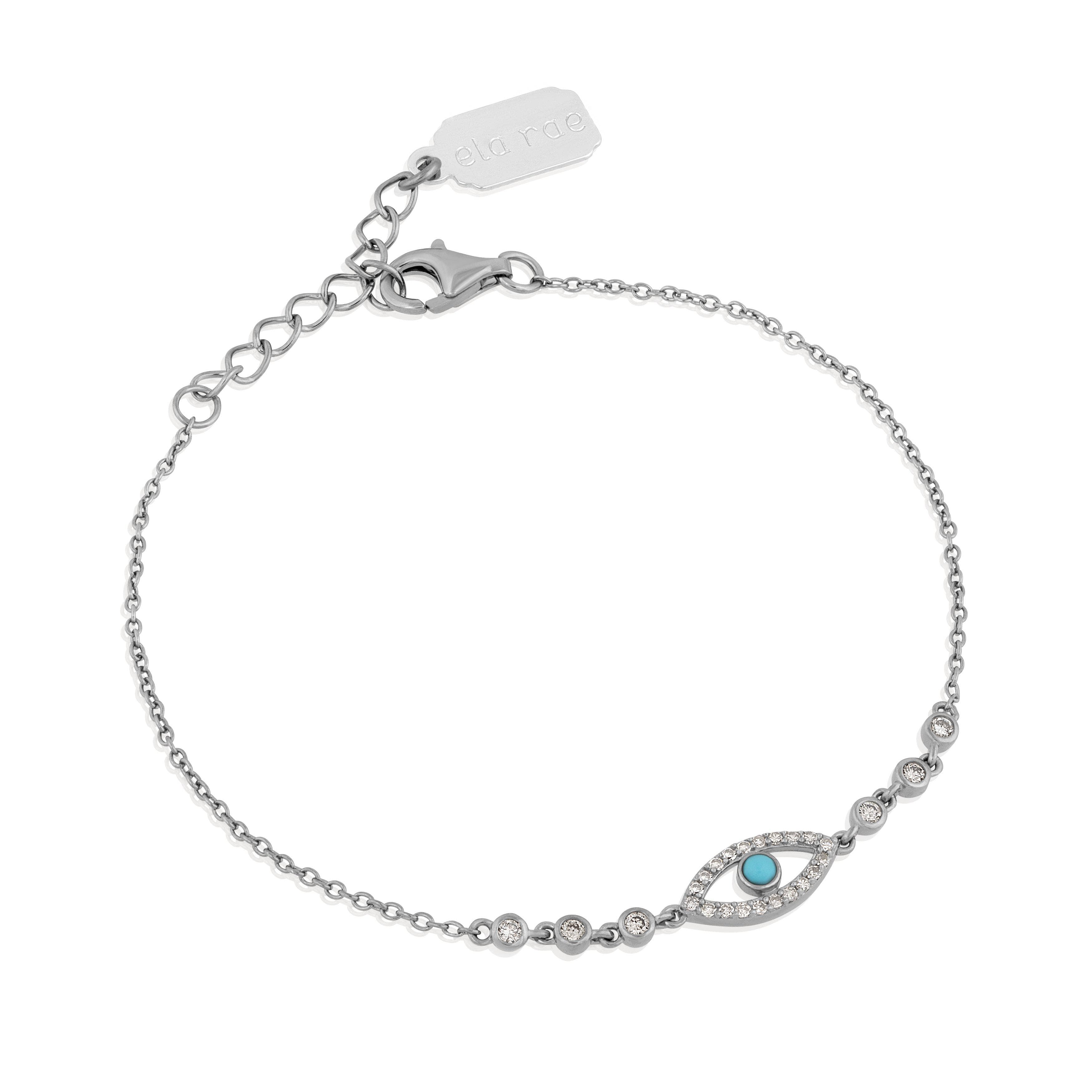 Missoma evil eye shop bracelet