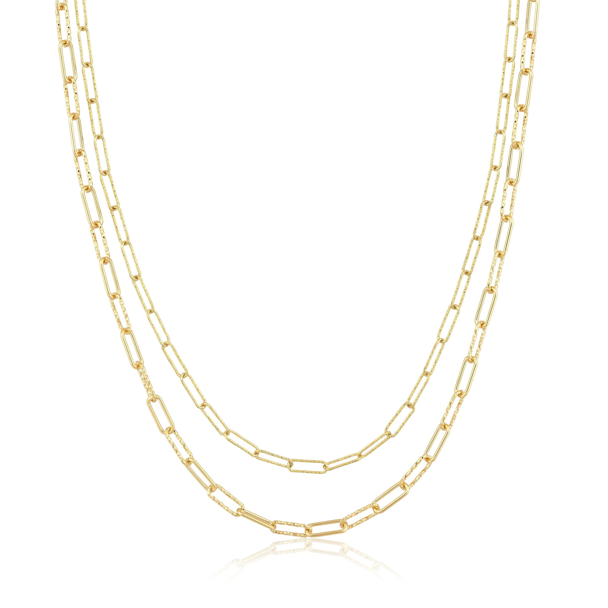 sparkle chain | double layer