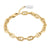 smooth horsebit bracelet