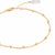 satellite ball chain anklet