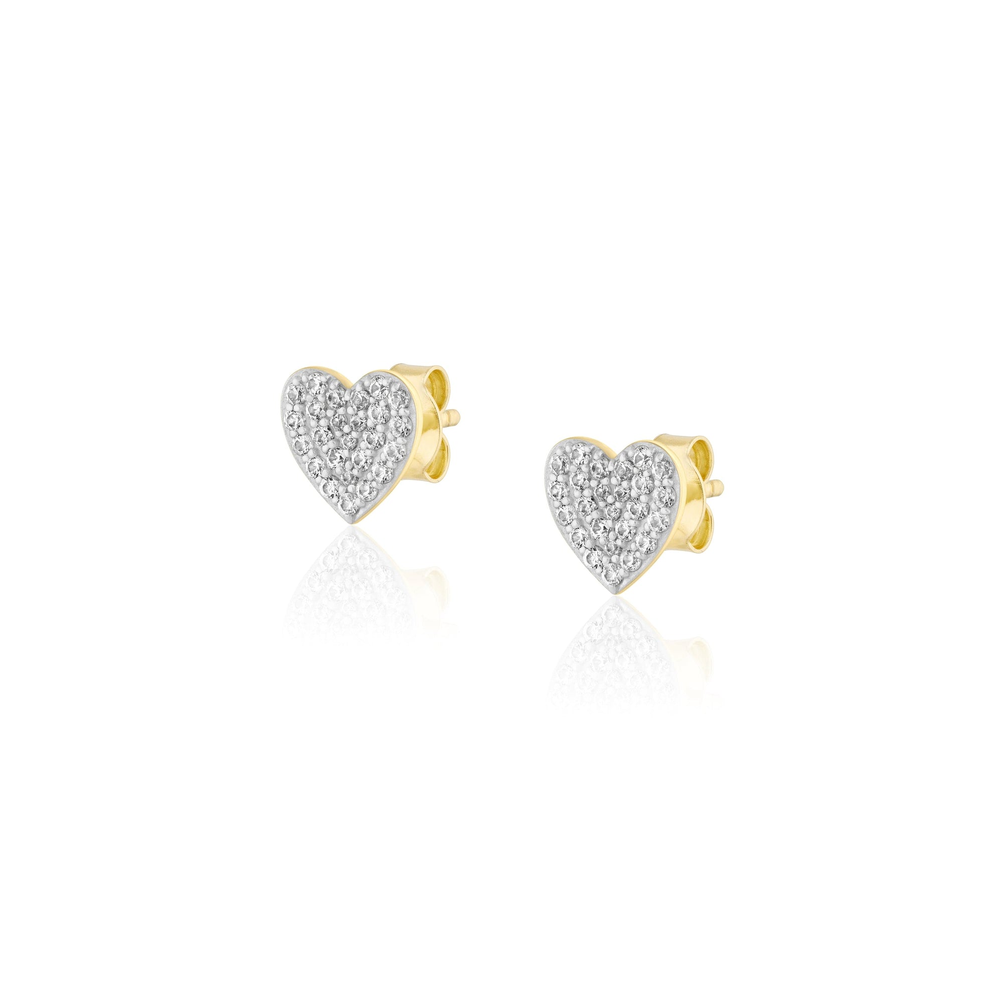 heart studs