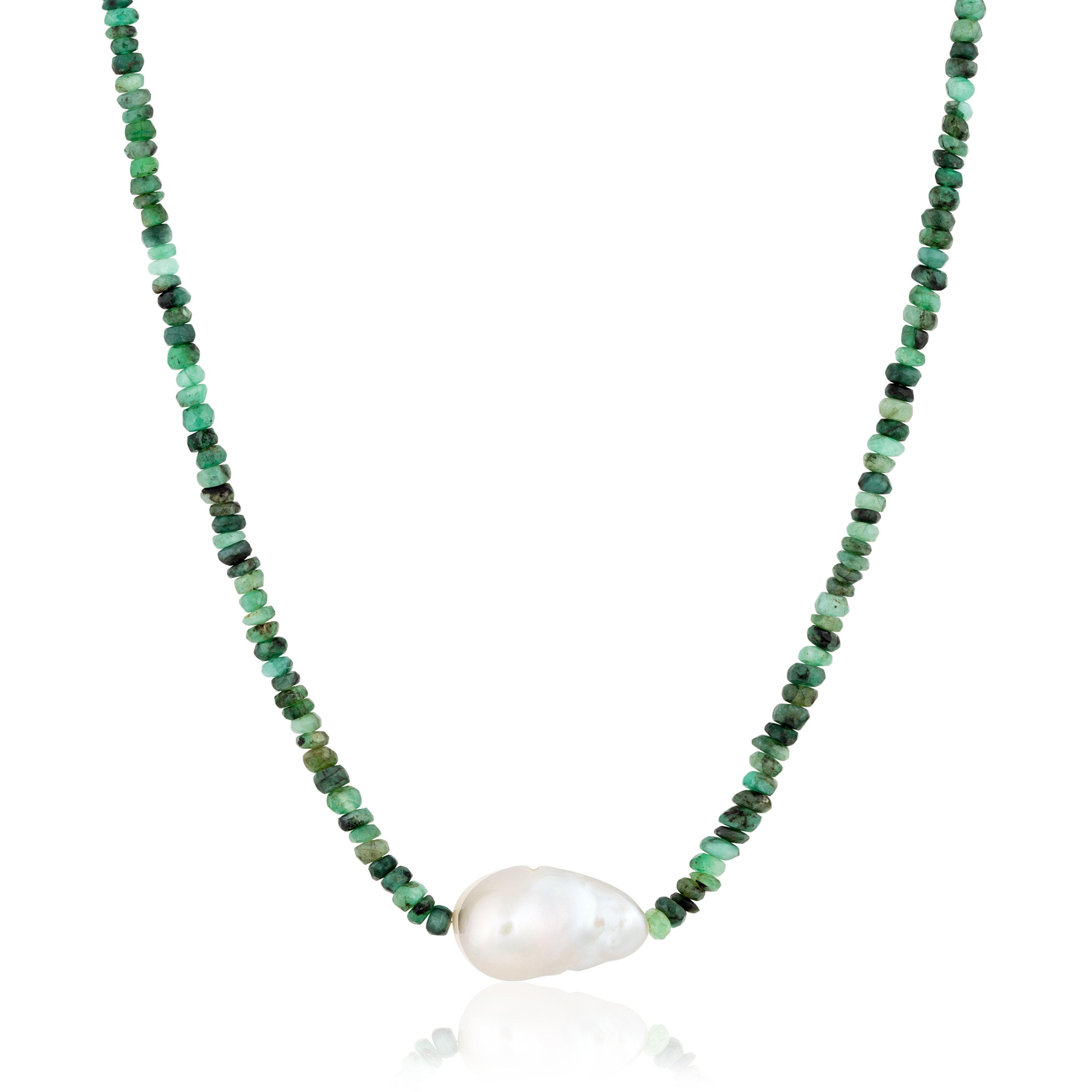 candy necklace  baroque pearl - ela rae