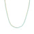 turquoise tennis necklace