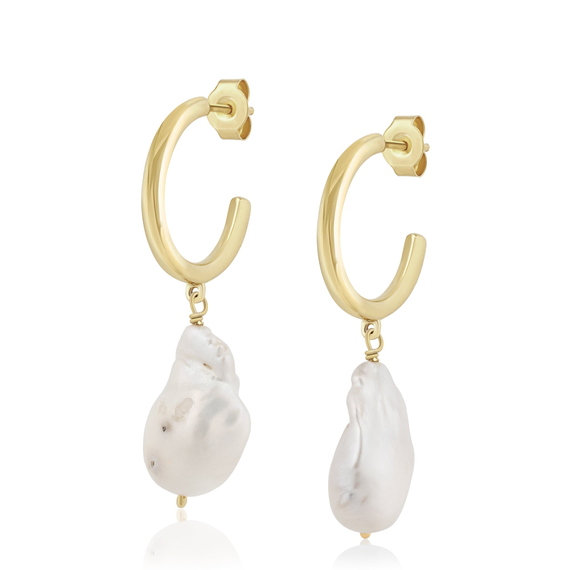 pearl baroque dangles