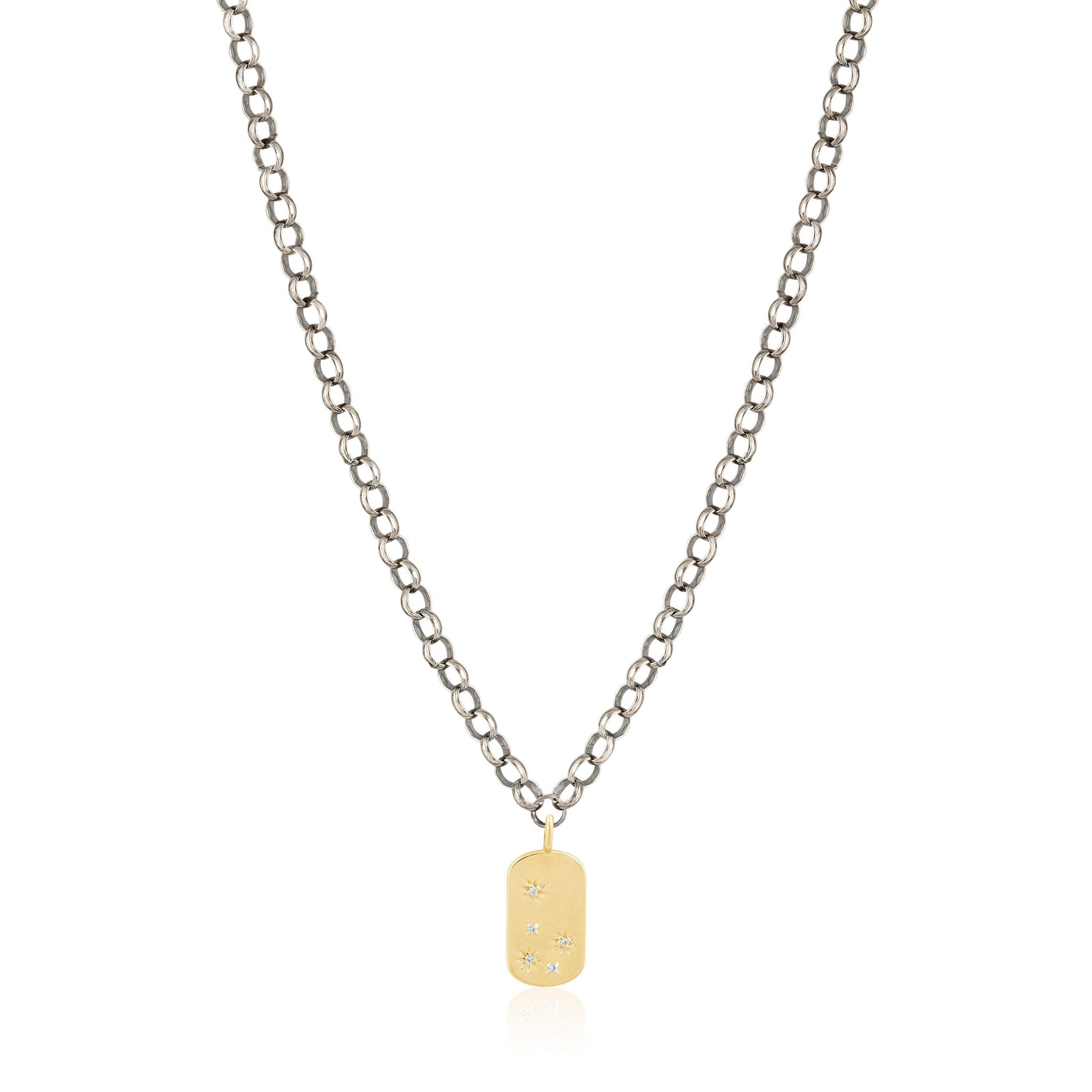 PRE ORDER: starburst tag | two tone