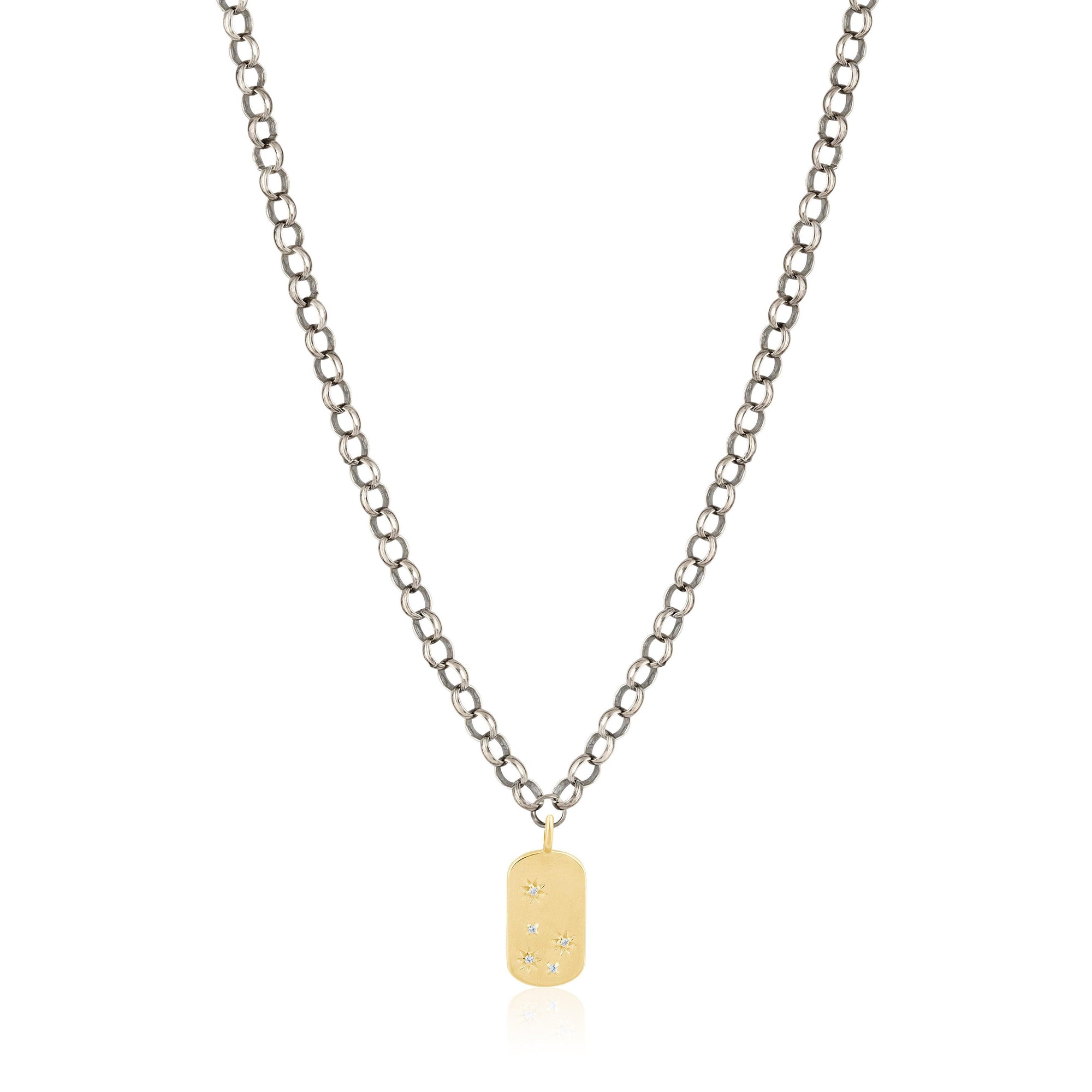 PRE ORDER: starburst tag | two tone