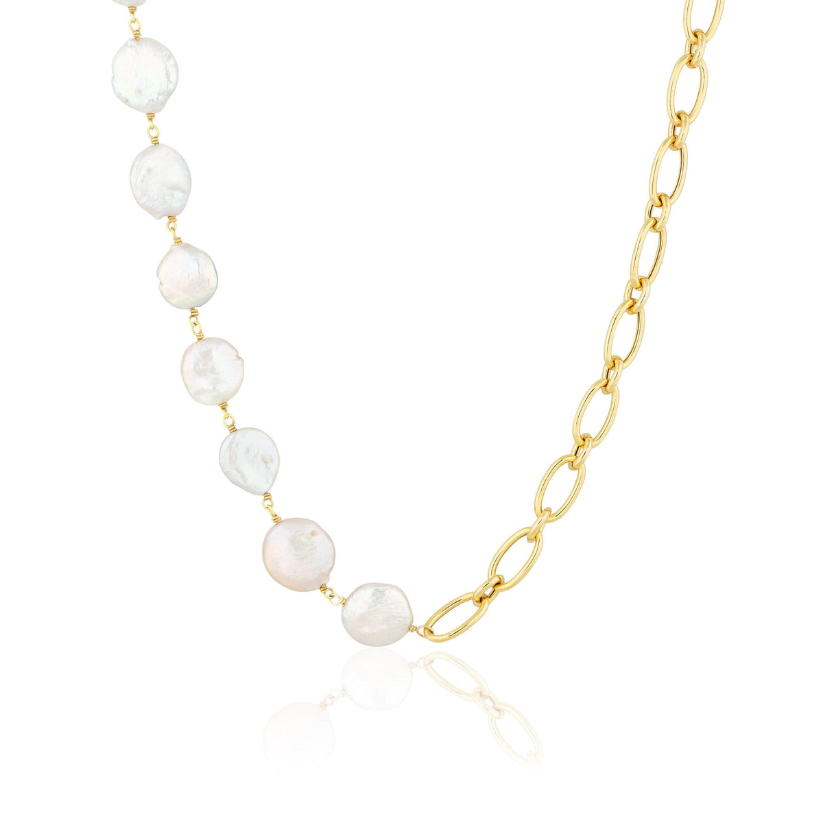 half &amp; half | pearl collar