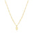 sprinkle lock charm necklace