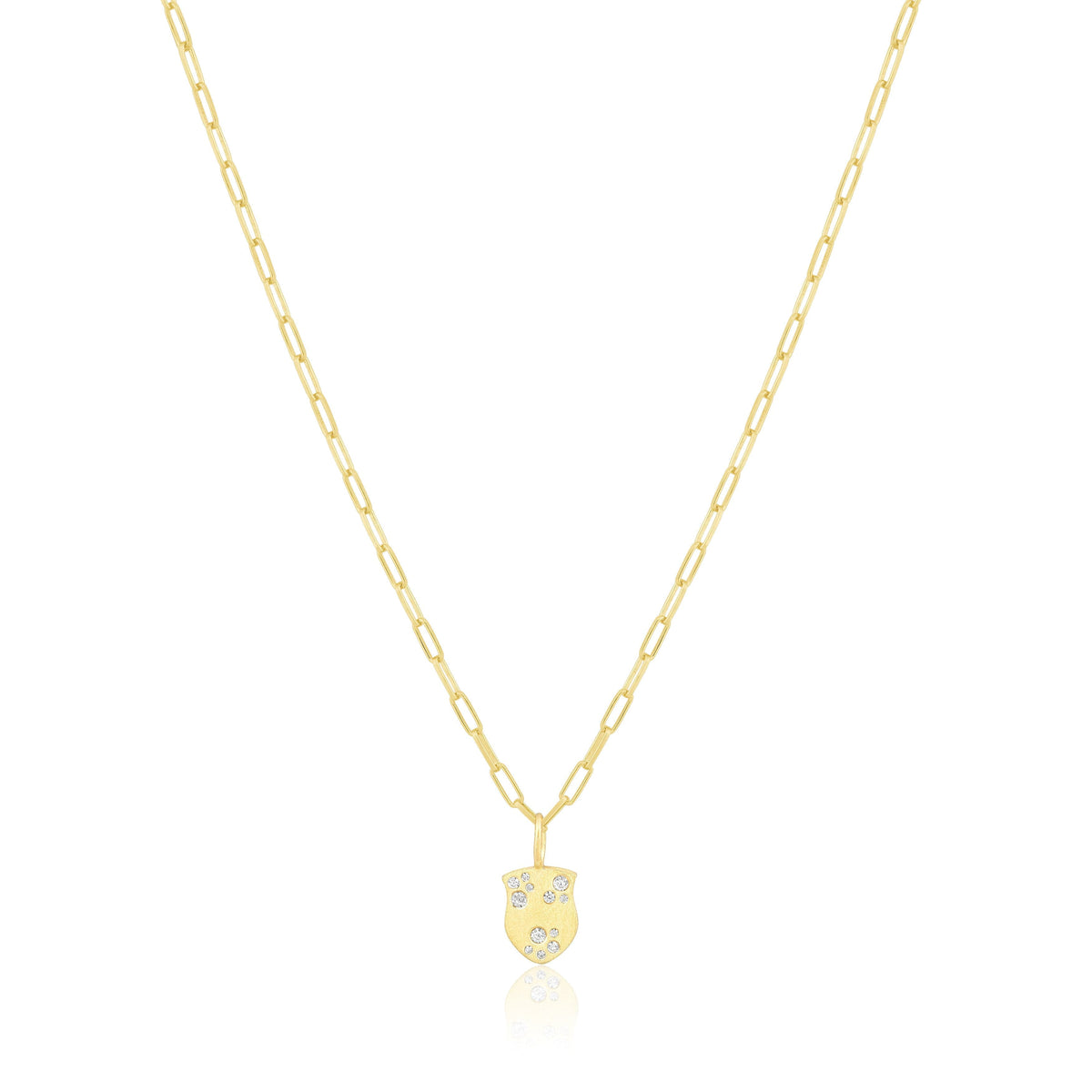 sprinkle lock charm necklace