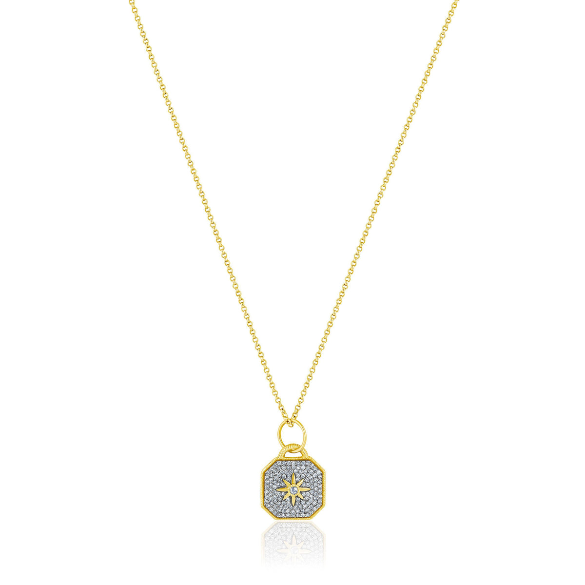 starburst dog tag | luxe