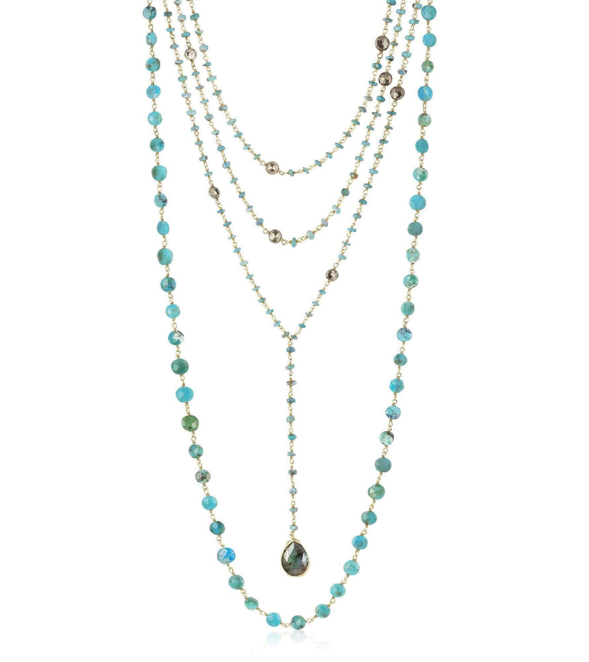 the turquoise long essentials | set of 3