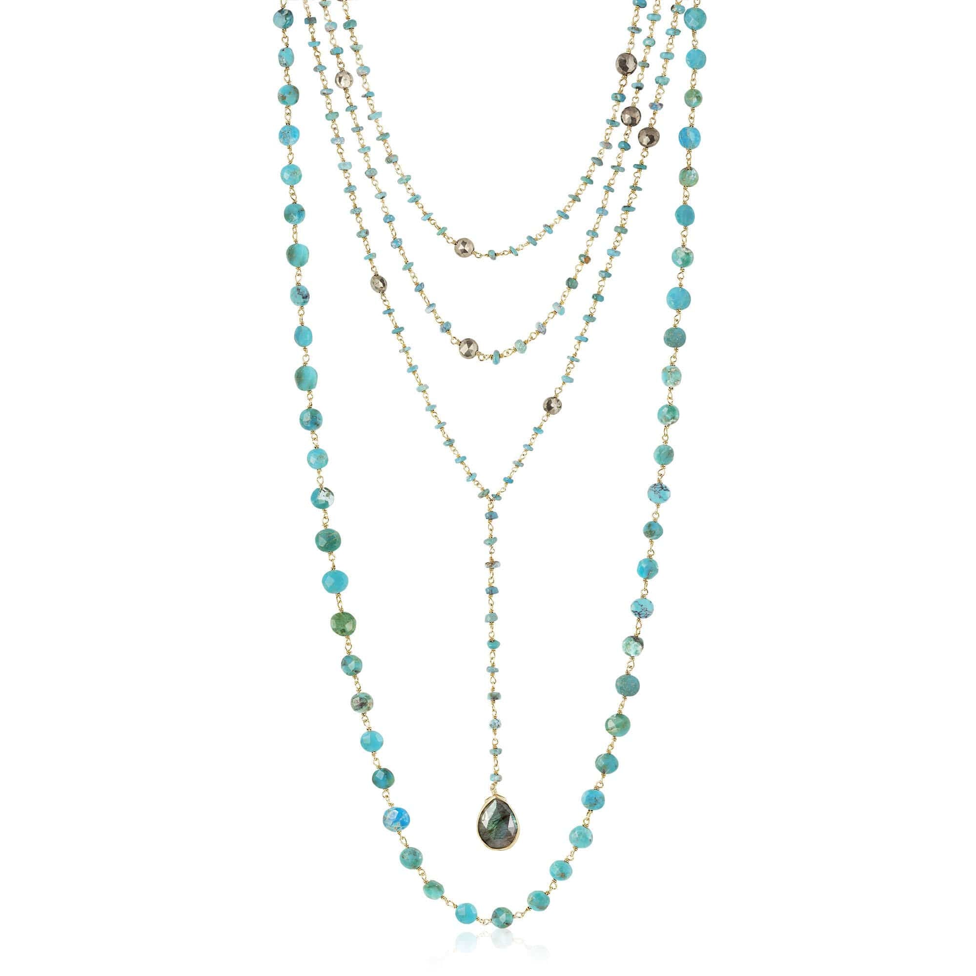 turquoise long | set of 3 - ela rae